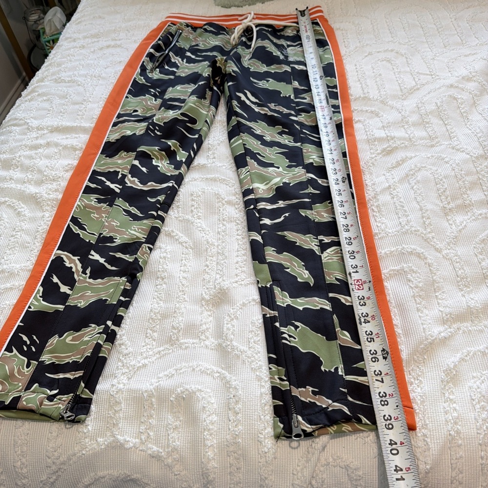 Reason Tracksuit Men Medium Multicolor NEW Floral Camo Racing Stripe 2pc Set - Picture 9 of 11